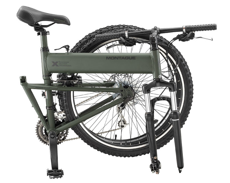 Illustration for article titled Montague Paratrooper Tactical Folding Bike Can Survive 1000-Foot Jumps